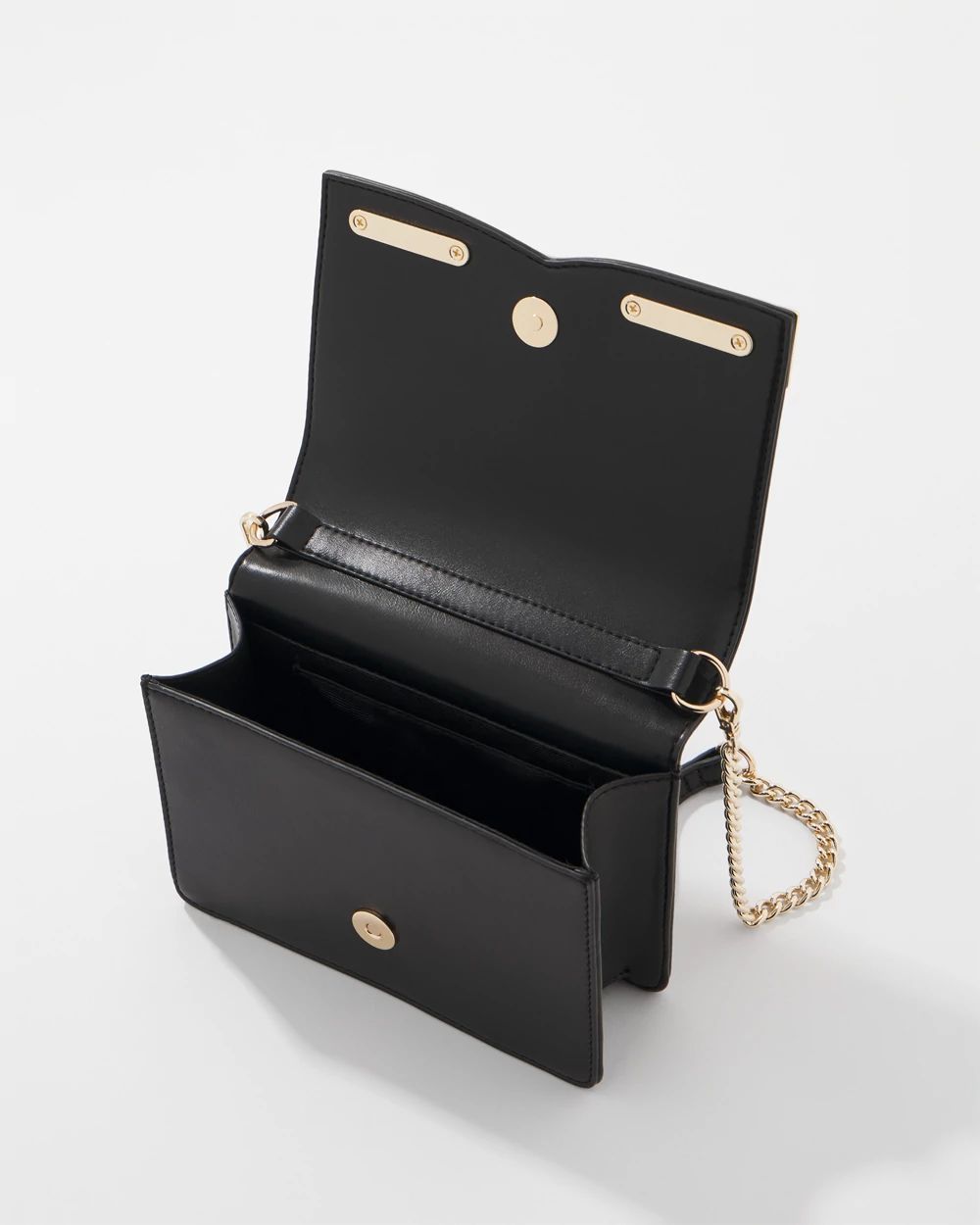 Whitehouse Cox S9696 PURSE WITH TAB ブラック